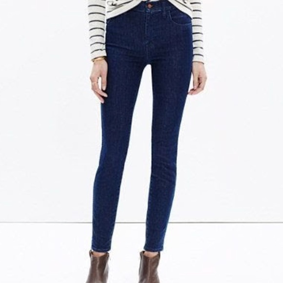 madewell dark wash jeans